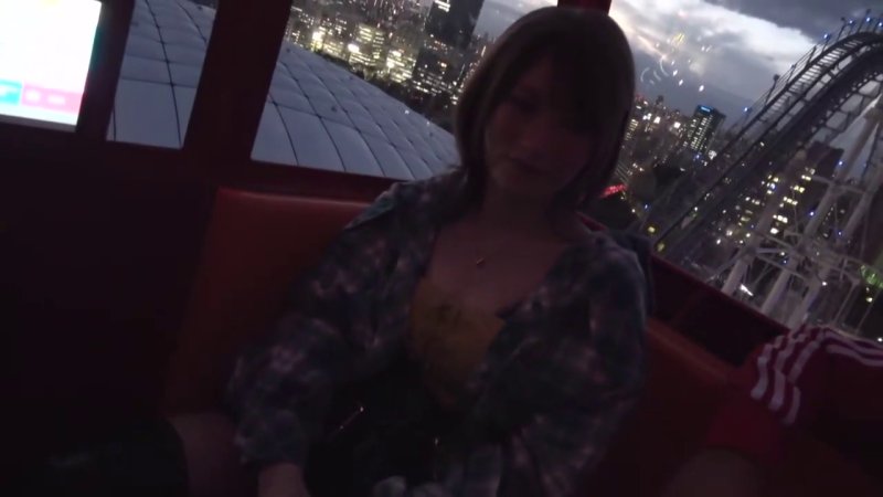 企画ナンパされたビッチ白ギャル、美脚ニーハイブーツで杭打ちガニ股騎乗位！